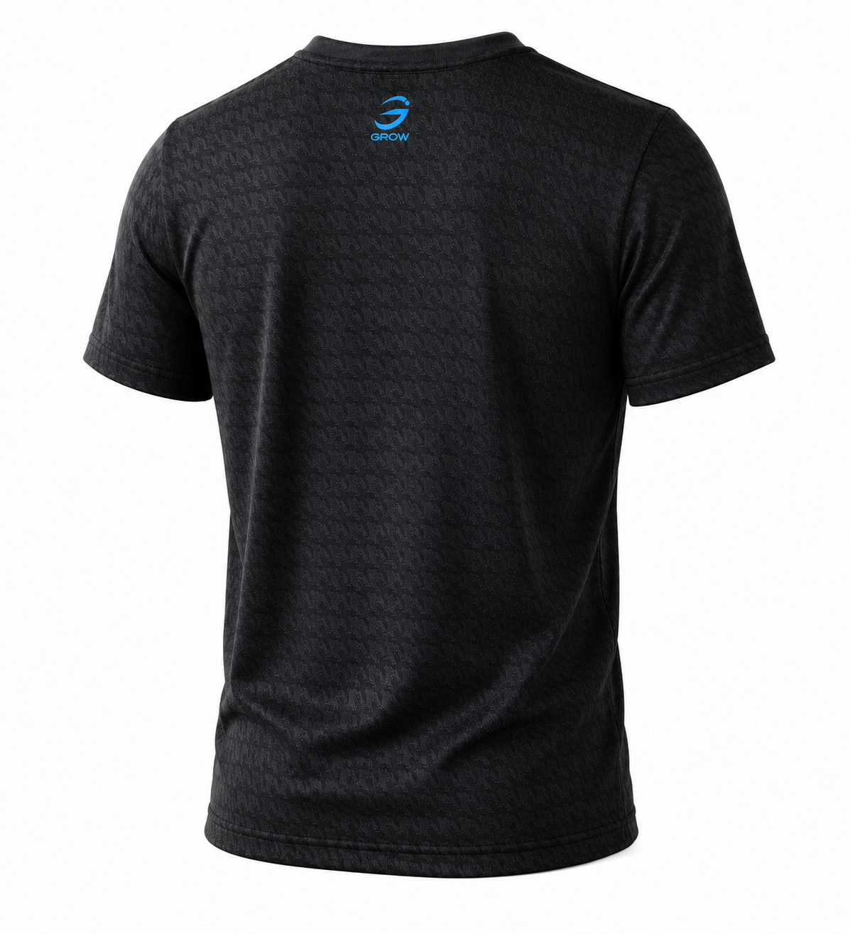 Camiseta GROW vert negra atras importada